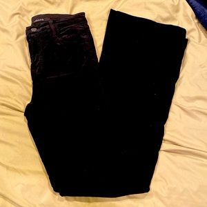 J Brand - size 26 - Flare Mid Rise Velvet Pant
